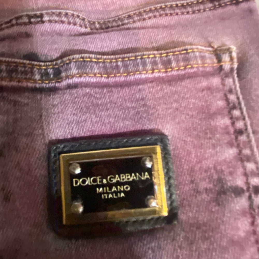 DOLCE AND GABANNA VINTAGE LOW RISE - Picture 4 of 4